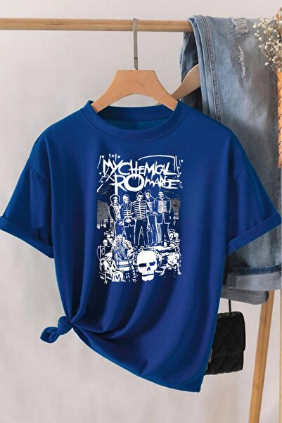 yombaa Unisex majica sa štampanjem My Chemical Romance, veće veličine