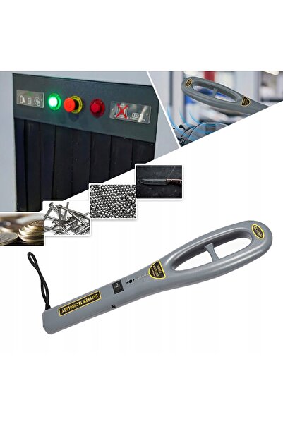 NO BRAND Detector de metale portabil, de mână, cu LED