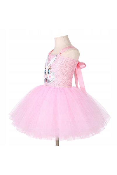 NO BRAND Costum de iepuraș Rochie tutu Bentiță cu urechi Iepuraș de Paște 128...
