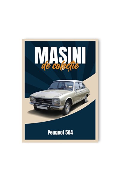 WELLY Sigilat- Peugeot 504- Nr. 88- Mașini de Colecție 2023- Scara 1/60