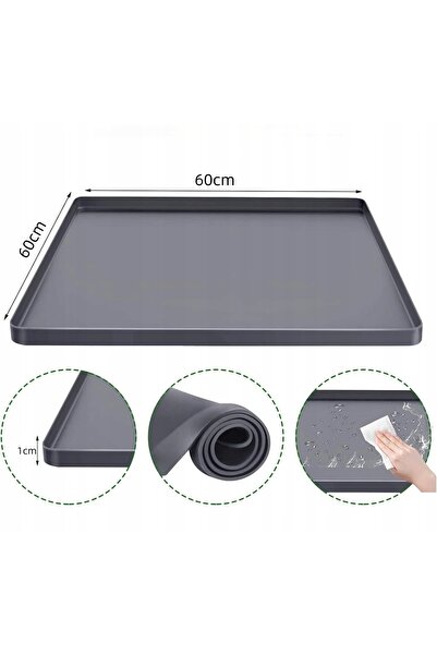 NO BRAND Covoraș practic din silicon pentru sub frigider și mașina de spălat,...