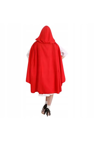 NO BRAND Costum Scufița Roșie Rochie Pelerină Cosplay Bal XXS XS