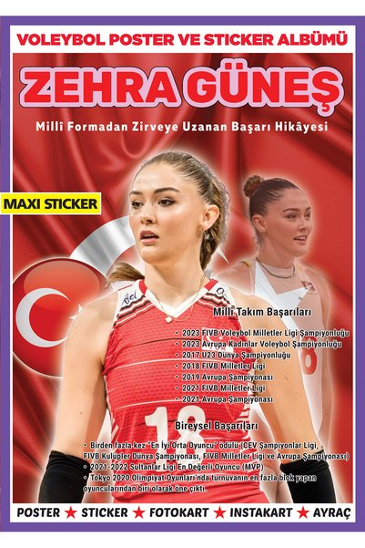 MAXİ Zehra Güneş Poster ve Sticker Albümü 014