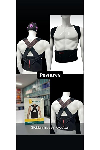 MEDİWAYS DUMAN MEDİKAL PUSTOREX KORSE DİK DURUŞ KORSESİ PEDİATRİK YETİŞKİN SA...