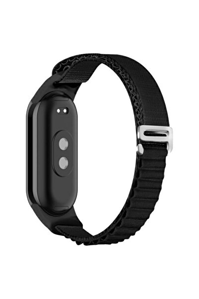 Beline Alpine Nylon Strap for Xiaomi Mi Band 10/9/8, Black