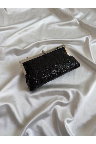 Mia Collection Venom Model Wedding Engagement Evening Dress Bag Black