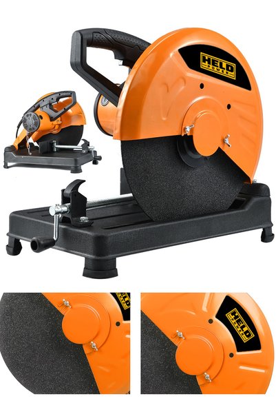 held power 2000 Watt Bakır Sargılı 355 mm Profesyonel Metal ve Profil Kesme M...