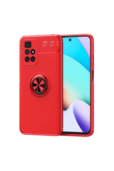 Ummeslem حافظة متوافقة مع هاتف Xiaomi Redmi 10، غطاء رافيل ملون مع حلقة قابلة...