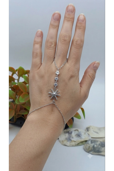 charmove ile kendinizi şımartın Silver Color Zircon Stone Steel Women's Shahm...