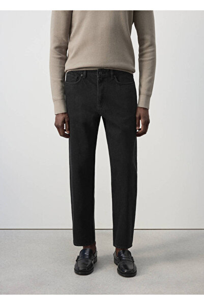 MANGO Man Sammy carrot fit cropped jean