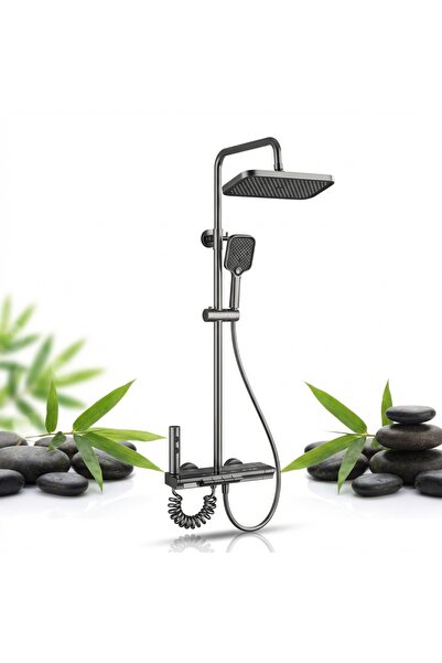 Elysar Sistem de Dus Inteligent cu Afisaj Digital LED si Hidroenergie, Elysar...