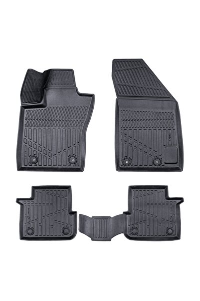 DELUXETUNING Set covorase auto cauciuc Fiat Tipo Cross, Egea Cross 2020->, fo...