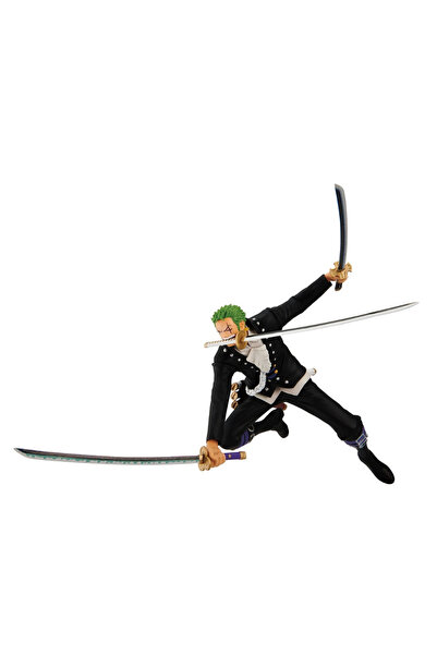 BANDAI One Piece Roronoa Zoro One Piece Film Red Version Ichibansho Figure by