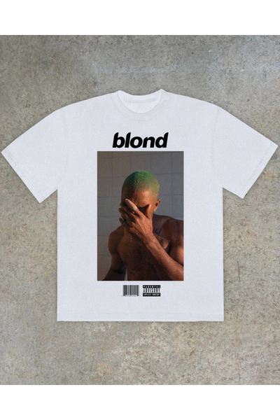Grafftee Clothing Μπλουζάκι Frank Ocean Blond με στάμπα, Unisex, Oversize