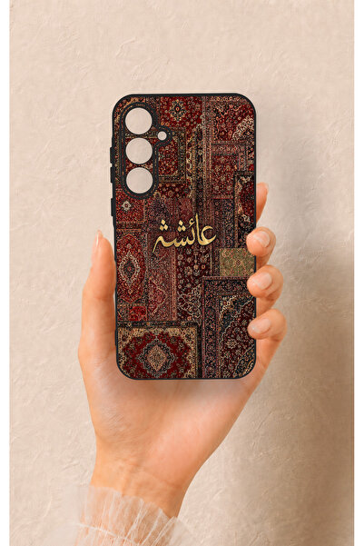 Vip Case Samsung A35 Uyumlu Vintage Halı Desenli Silikon Kılıf