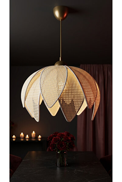 Decodelight Çiçek Model Rattan Avize Modelleri