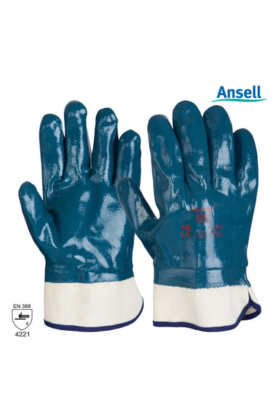 Renania Mechanical protective gloves impregnated in nitrile, resistant to imp...
