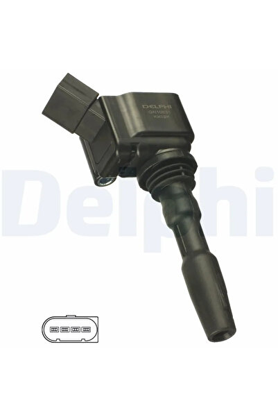 DELPHİ Bobina De Inductie Audi A1/A3 Seat Leon/Mii 2009-2024