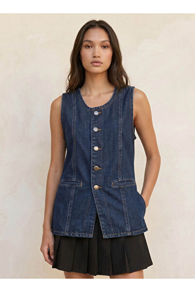 Lee Cooper Cotton Waistcoat Welt Pocket