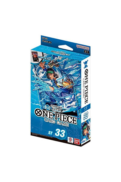 BANDAI Joc de cărți One Piece ST-33 Pachet de start Blue Kuzan