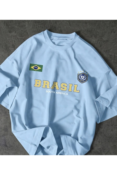 COHERENT Tricou unisex pentru bărbați/femei SOUTAMERICA cu guler diferit, imp...