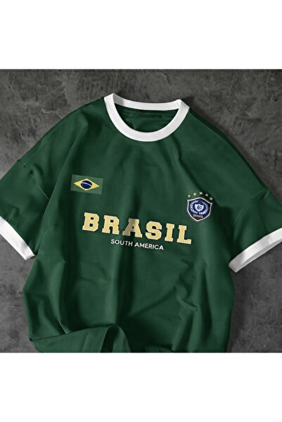 COHERENT Tricou unisex pentru bărbați/femei SOUTAMERICA cu guler diferit, imp...
