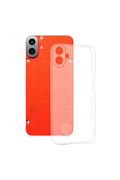 Techsuit Husă pentru Nothing CMF Phone 1, din silicon transparent, transparen...