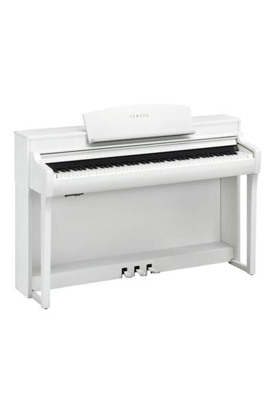 Yamaha CSP-255 White Clavinova Digital Piano with Bench