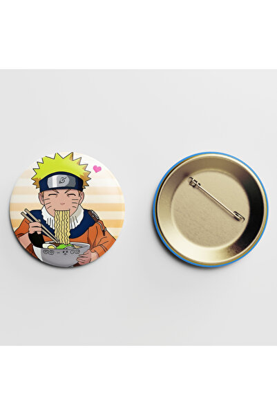 Eymi Design Uzumaki Naruto 1 adet 58MM Arkası İğneli Buton Rozet - Anime