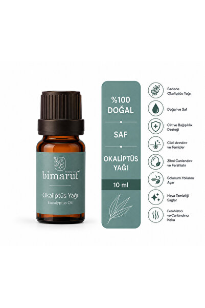 Okaliptüs Yağı ( Eucalyptus Oil ) Doğal ve Saf 10 ml