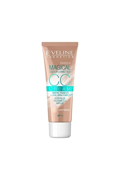 Eveline CC Cream cu efect de fond de ten Magical Colour Correction - 50 Light...