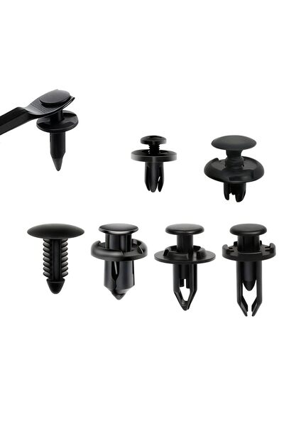 GoodTool 200 قطعة مشابك تثبيت للسيارة، مشابك هيكل السيارة، مشابك رفارف، مشابك...
