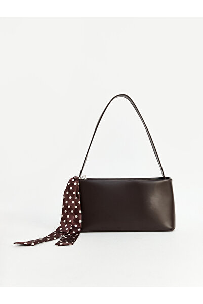 LC Waikiki Rmz Gi̇yi̇m Farkiyla Women's Shoulder Bag with Leather Look Scarf
