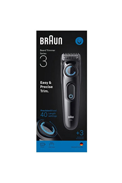 Braun Series 3 Beard Trimmer +3 Styling Tools & Accessories - Bt 3520