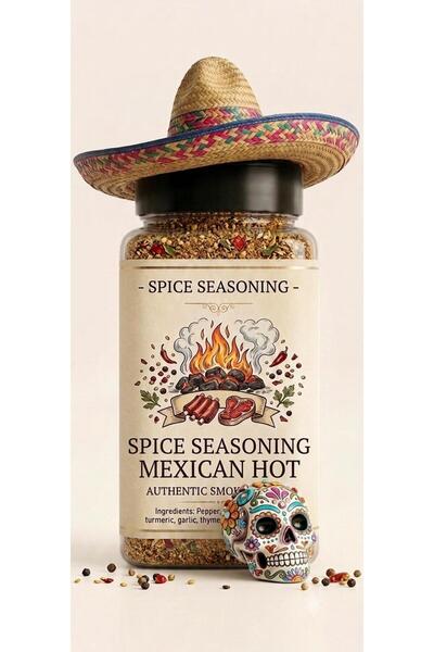 DTK Condimente mexicane - HOT Mexico - 40g