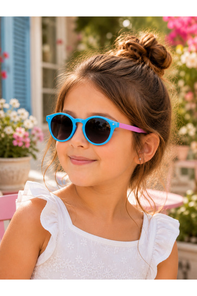 Bymiel Children's Uv400 Protection Round Sunglasses