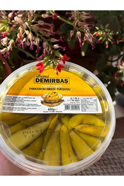 Peynir Dolgulu Makedon Biber 600GR
