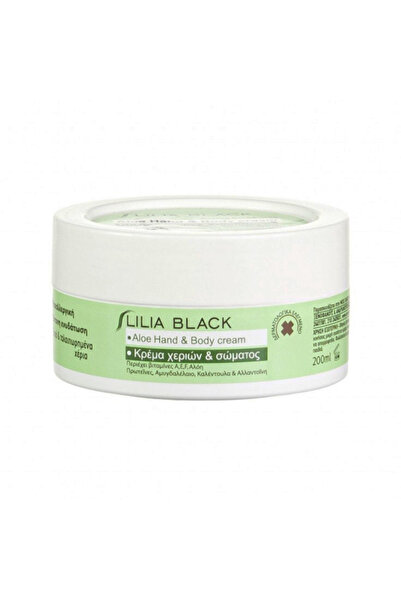 OEM LILIA BLACK ΚΡΕΜΑ ΧΕΡΙΩΝ 200ml - (ALOE VERA)
