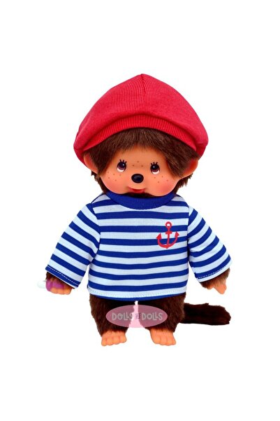 Sekiguchi Monchhichi Sailor Beret Boader Boy, 20cm