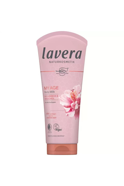 Lavera Lapte de corp My Age cu hibiscurs bio si bakuchiol pentru toate tipuri...
