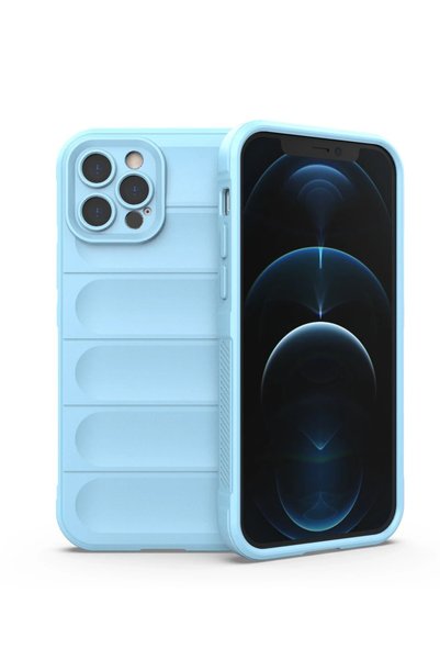 New Face حافظة ACONCEPT لهاتف iPhone 12 Pro من السيليكون المثالي - (141933) أ...