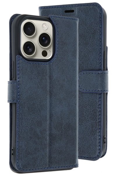 New Face حافظة ACONCEPT لهاتف iPhone 15 Pro Max Tr S Plus (95912) - أزرق داكن
