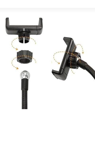 FEDDY 360 Rotation Akrobat Telefon Tutucu Ring Light Için Yedek Telefon Tutuc...