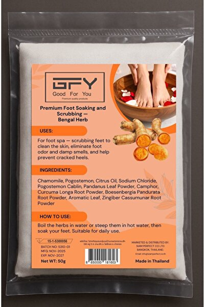 caris gold ae GFY Premium Foot Soaking and Scrubbing 50g – Bengal Herb
