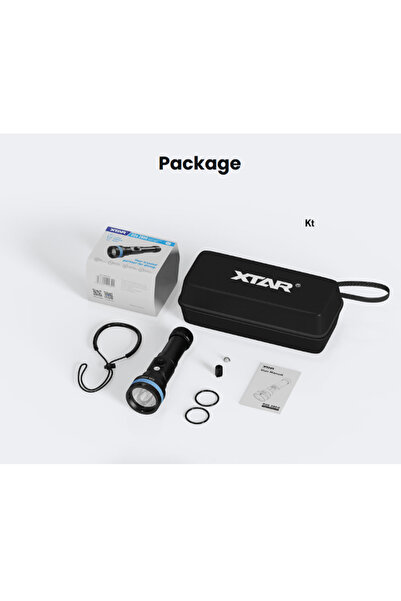 XTAR D26 2800 Lumen Dalış Feneri