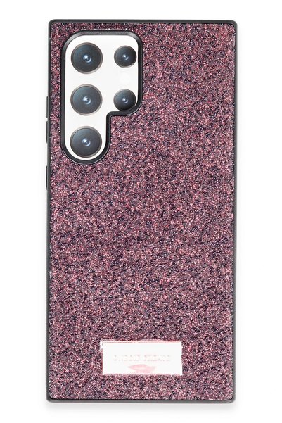 ONEGIF غطاء ACONCEPT Galaxy S23 Ultra Bright Simli - (14619) أرجواني غامق
