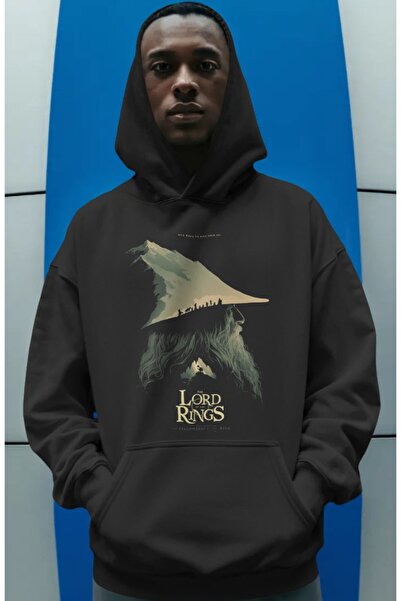 SEVBANO The Lord of the Rings Gandalf Film Pre-Printed Unisex Oversize Premiu...
