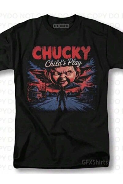 NOURAM Childs Play 2 90s Horror Movie Vintage Graphic Design T-Shirt-3