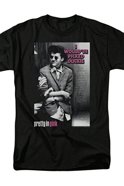 799 Pretty In Pink I Would've Shirt Mens Licensed 80s Movie Tee Duckie
