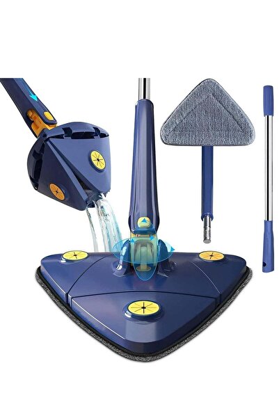 Generic 360° Rotatable Adjustable Cleaning Mop Telescopic Scrubber Brush for ...